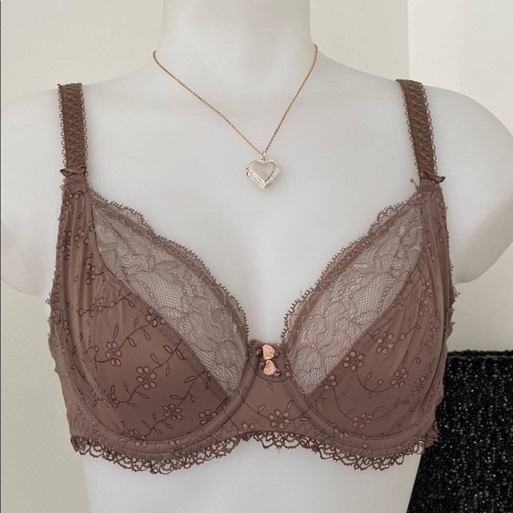 Freya Polyana Underwire Lace Light Brown Bra! Size 34 D